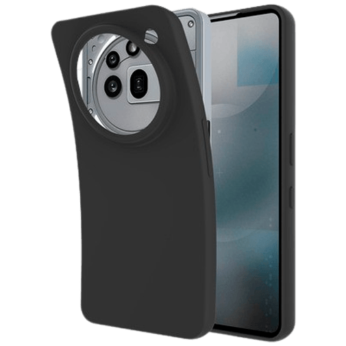 ESTH® Cover Ultra Sottile Hybrid Nothing Phone (3a), Custodia Posteriore Trasparente per PC & Anello Rinforzata Antiurto Bumper - Trasparente