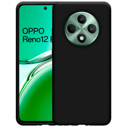 Just in Case TPU Back Cover Noir OPPO Reno12 F/Reno12 FS