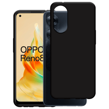 Just in Case TPU Back Cover Black OPPO Reno8 T
