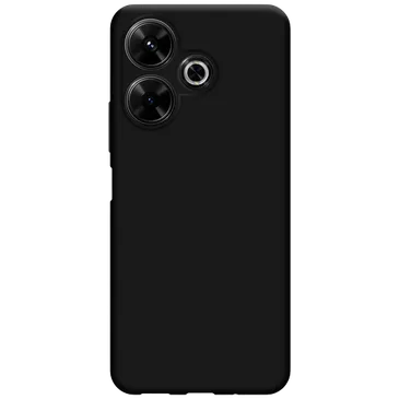 Just in Case TPU Back Cover Noir Poco M6