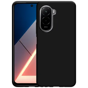 Just in Case TPU Back Cover Black Poco M7