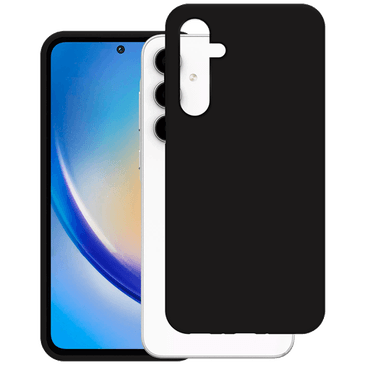 Just in Case TPU Back Cover Zwart Samsung Galaxy A35