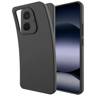Just in Case TPU Back Cover Black Xiaomi Redmi Note 14