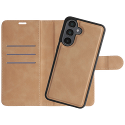 Just in Case Detachable Pu-Leather Book Case Brown Samsung Galaxy A36 5G/A56 5G