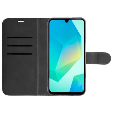 Just in Case Uitneembare Cuir Pu Book Coque Noir Samsung Galaxy A16/A16 5G