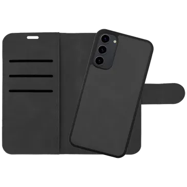 Just in Case Uitneembare Pu-Leather Book Case Black Samsung Galaxy A34