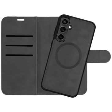 Just in Case Uitneembare PU-leer Book Case Zwart Samsung Galaxy S24