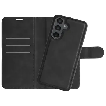 Just in Case Détachable Cuir Pu Book Coque Noir Samsung Galaxy S25+