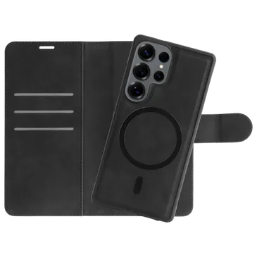 Just in Case Detachable PU-Leather Book Case Black Samsung Galaxy S26 Ultra