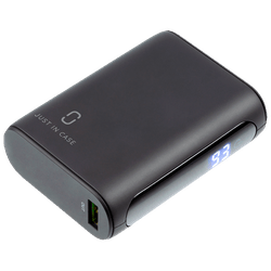 Just in Case USB-C Fast Charger Powerbank 22.5W 10.000mAh Black
