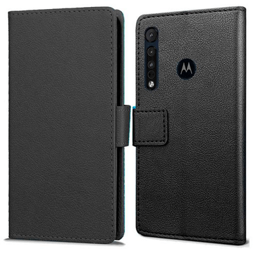 Just in Case Wallet Case Black Motorola Moto G8 Plus