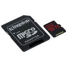 Kingston Canvas React microSDXC 128GB + SD-adapter