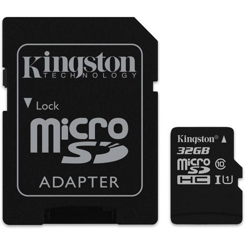Kingston Canvas Select microSDHC 32GB + SD-adapter