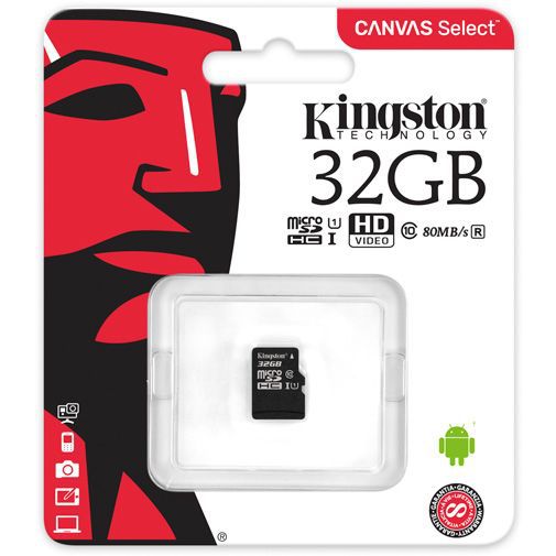 Kingston Canvas Select microSDHC 32GB