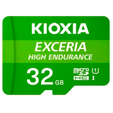 Kioxia Exceria High Endurance MicroSDHC 32GB + SD-adapter