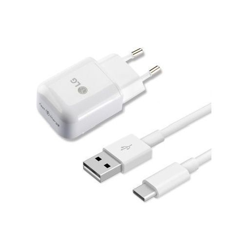 LG USB Snellader + USB-C-kabel White