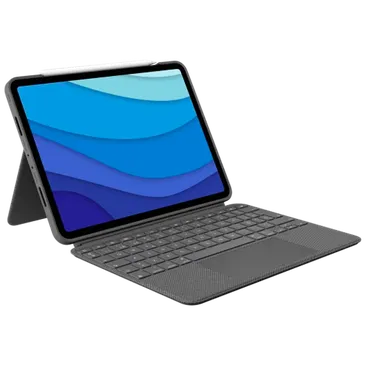 Logitech Combo Touch Case Apple iPad Pro 11 2018/2020/2021/2022 Grey Qwerty