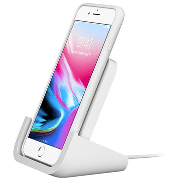 Logitech Powered Wireless Charging Stand White