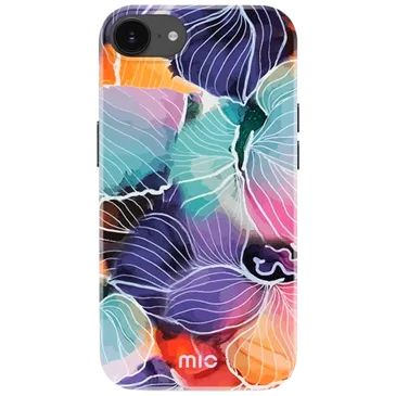 MIO Plastic Back Cover Flowers Magnetic Apple iPhone 16e
