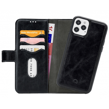 Mobilize 2-in-1 PU-leather Book Case Black Apple iPhone 12/12 Pro