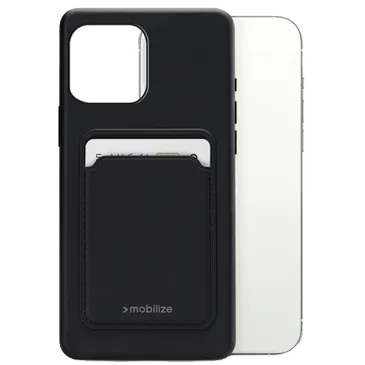Mobilize Cardcase TPU Back Cover Noir Apple iPhone 13 Pro Max