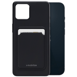 Mobilize Cardcase TPU Back Cover Black Apple iPhone 15