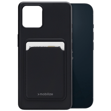 Mobilize Cardcase TPU Back Cover Black Apple iPhone 15