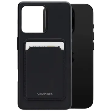 Mobilize Cardcase TPU Back Cover Noir Apple iPhone 16 Pro