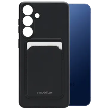 Mobilize Cardcase TPU Back Cover Noir Samsung Galaxy S25
