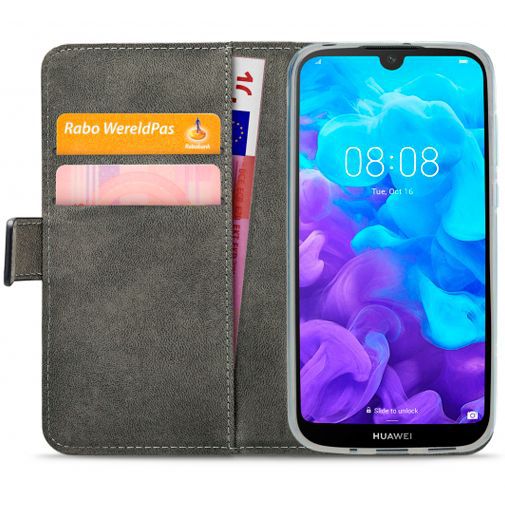 Mobilize Classic Gelly Wallet Book Case Black Huawei Y5 (2019)