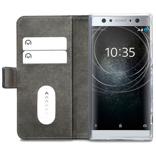 Mobilize Classic Gelly Wallet Book Case Black Sony Xperia XA2 Ultra