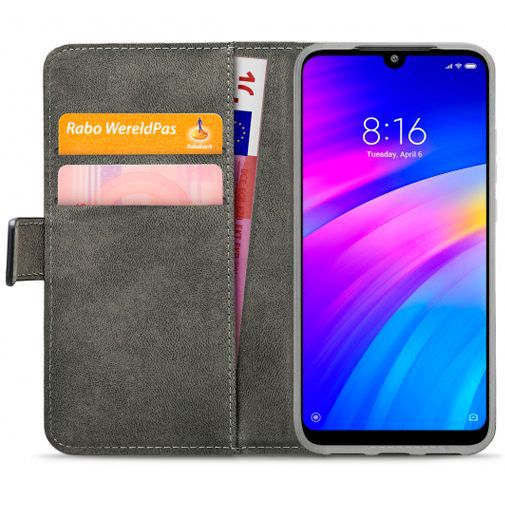 Mobilize Classic Gelly Wallet Book Case Black Xiaomi Redmi 7