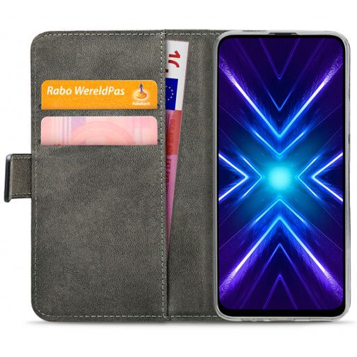 Mobilize Classic Gelly Wallet Book Case Black Honor 9X