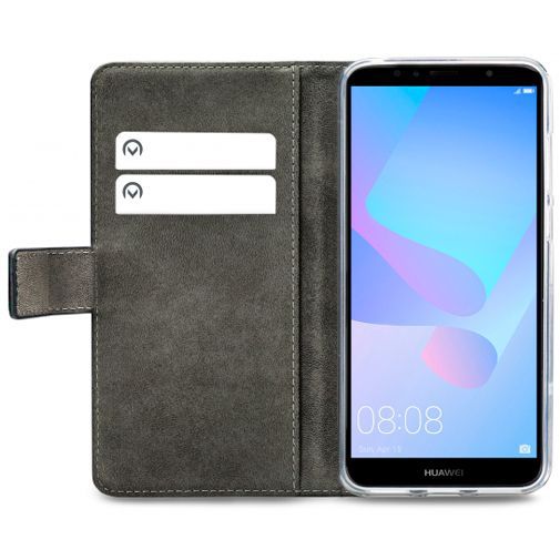Mobilize Classic Gelly Wallet Book Case Black Huawei Y6 (2018)