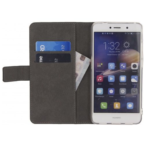 Mobilize Classic Gelly Wallet Book Case Black Huawei Y7