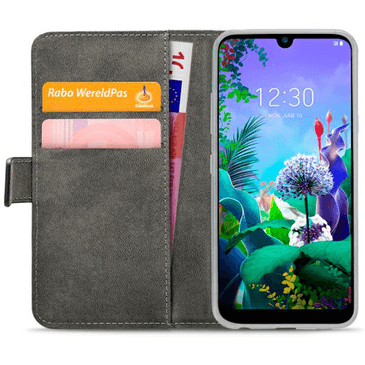 Mobilize Classic Gelly Wallet Book Case Black LG Q60