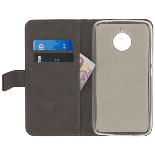 Mobilize Classic Gelly Wallet Book Case Black Motorola Moto E4 Plus