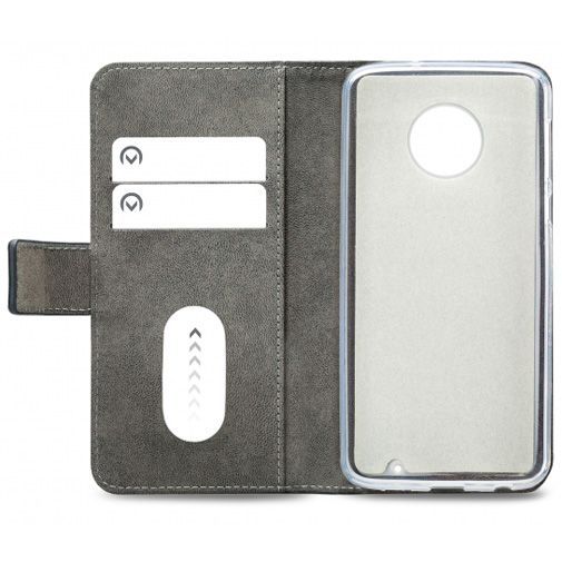 Mobilize Classic Gelly Wallet Book Case Black Motorola Moto G6 Plus