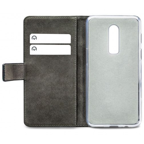 Mobilize Classic Gelly Wallet Book Case Black OnePlus 6