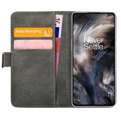 Mobilize Pu-Leather Book Case Black OnePlus Nord
