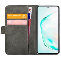 Mobilize PU-leer Book Case Zwart Samsung Galaxy Note 10 Lite