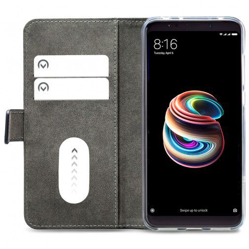 Mobilize Classic Gelly Wallet Book Case Black Xiaomi Redmi 5 Plus