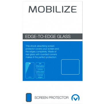 Mobilize Edge-to-Edge Glass Screen Protector Black Huawei P40 Pro