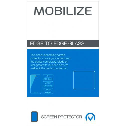 Mobilize Edge-To-Edge Glass Screenprotector Apple iPhone X/XS Black