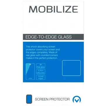 Mobilize Edge-To-Edge Verre Protection d'écran Apple iPhone X/XS Noir