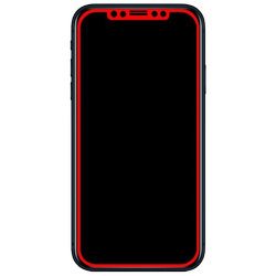 Mobilize Edge-To-Edge Glass Screen Protector Black Apple iPhone XR/11