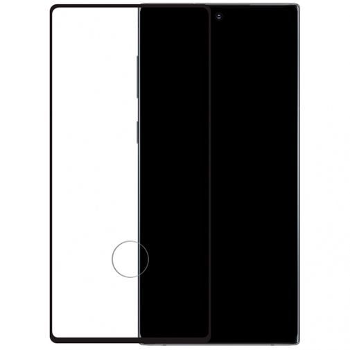 Mobilize Edge-To-Edge Glass Screenprotector Black Samsung Galaxy Note 10+