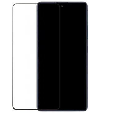 Mobilize Edge-to-Edge Glass Screen Protector Black Samsung Galaxy S10 Lite