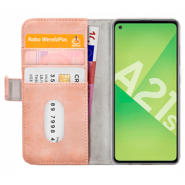 Mobilize Elite Gelly Wallet Book Case Pink Samsung Galaxy A21s