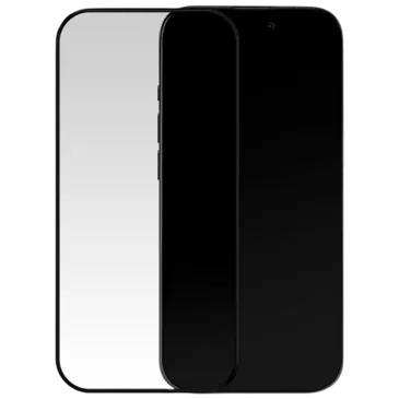 Mobilize Tempered Glass Black Frame Screen Protector Apple iPhone 16 Pro/17/17 Pro